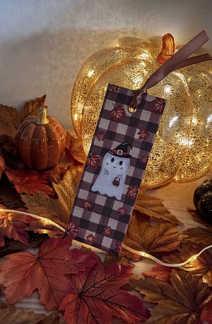 Marque page - Petit fantôme d’automne