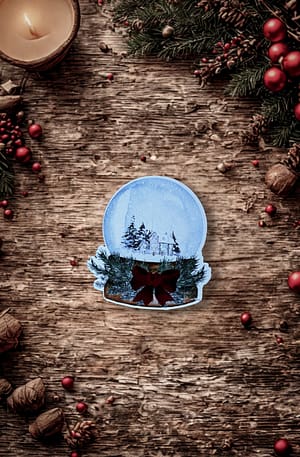 Stickers à l'unité - Boule à Neige