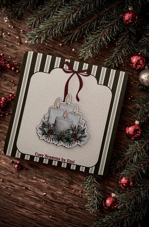 Magnet Noël - Bougie de l'avent