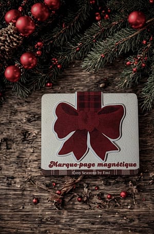 Marque-pages - Aimanté Noeud Rouge