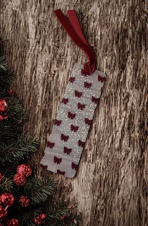 Marque-pages - Nœud Rouge Holographique