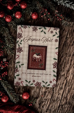 Carte de Noël - Noël gourmand