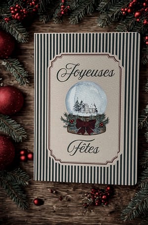 Carte de Noël - Joyeuses Fêtes