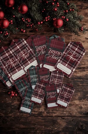 Étiquettes Cadeaux de Noël