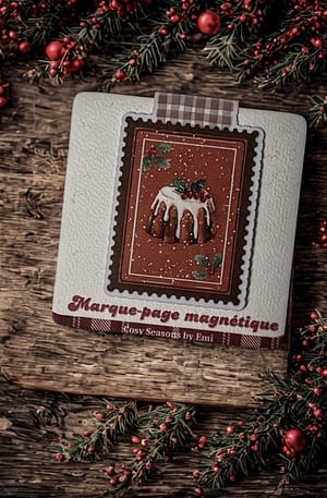 Marque-page Aimanté - Gourmandise de Nöel