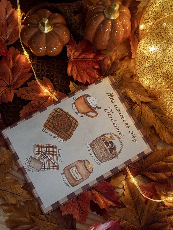 Affiche - Douceurs cosy d’automne