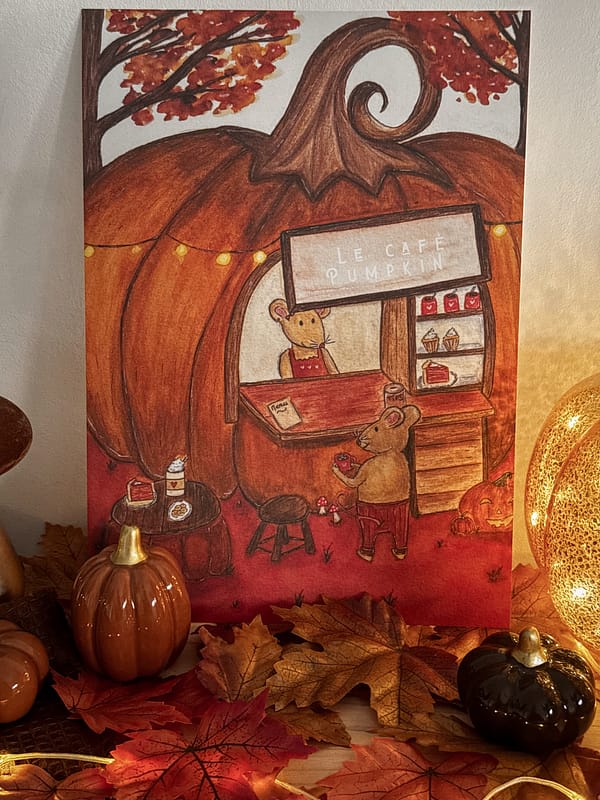 Affiche - Café d’automne