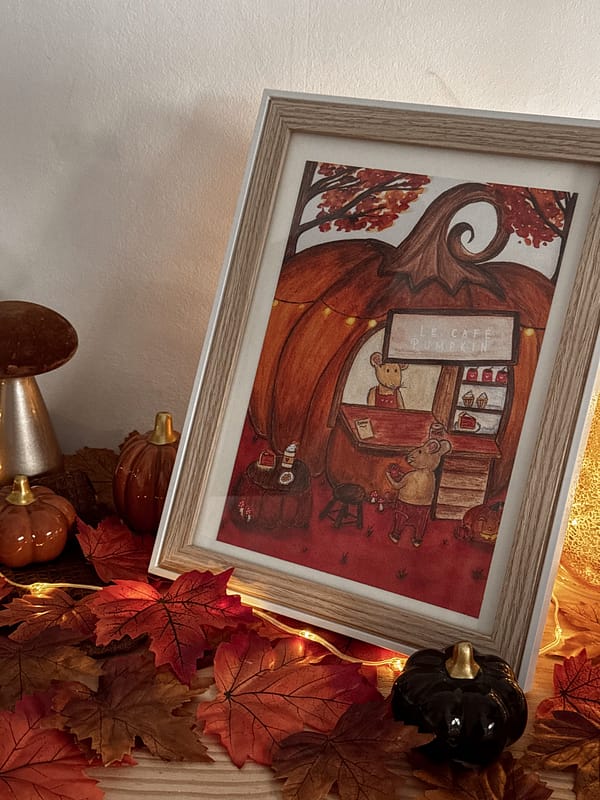 Affiche - Café d’automne