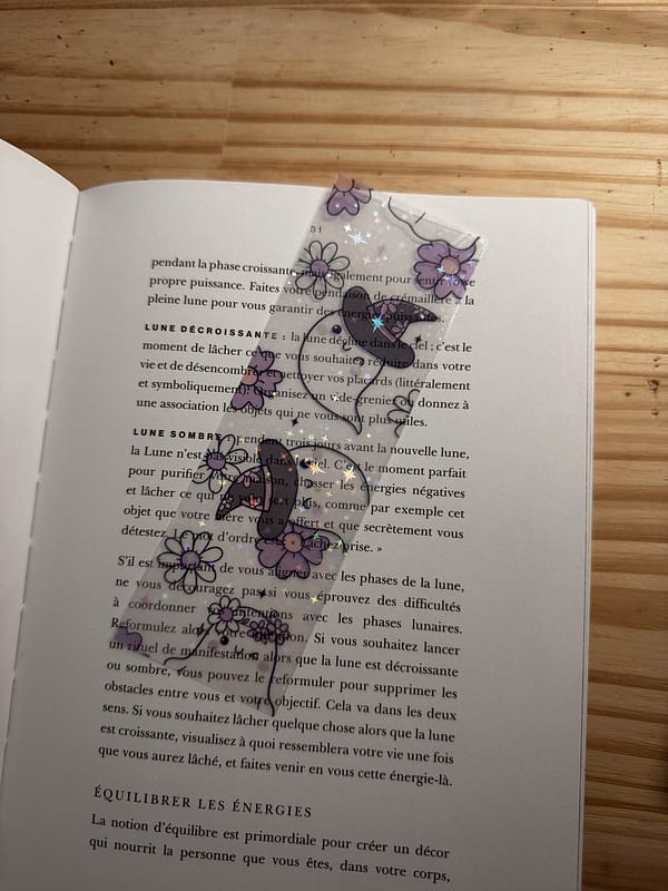 Marque-pages - Fantômes fleuris