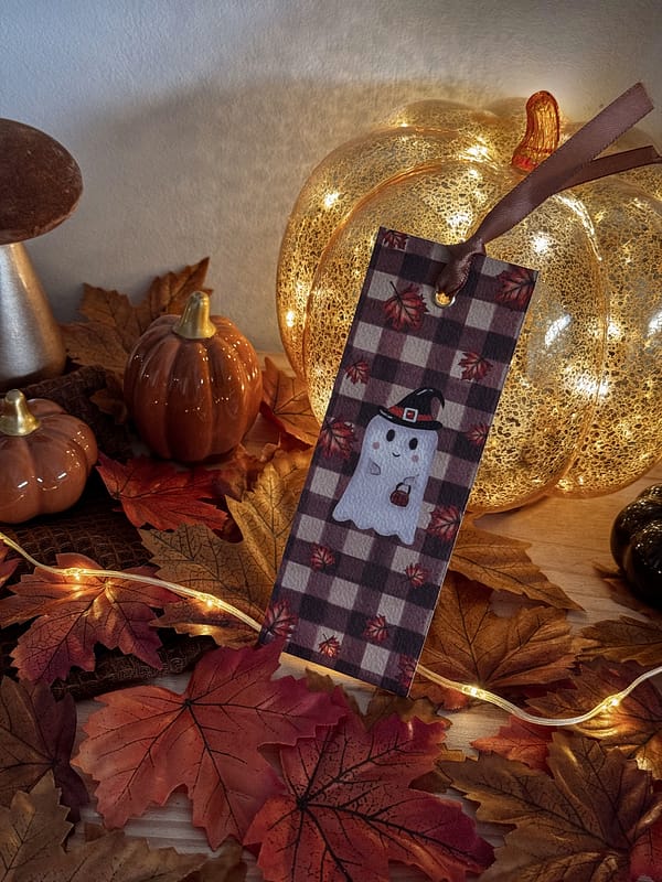 Marque page - Petit fantôme d’automne