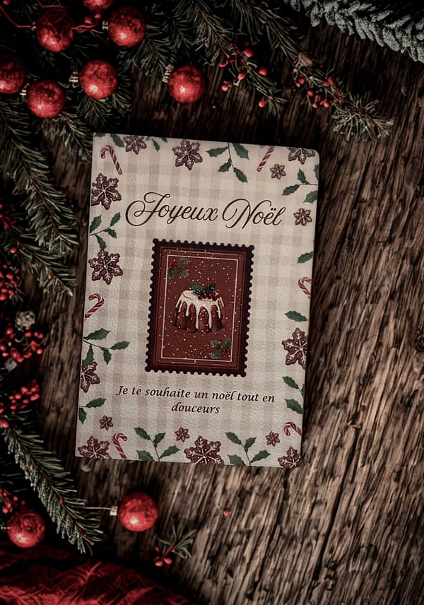 Carte de Noël - Noël gourmand