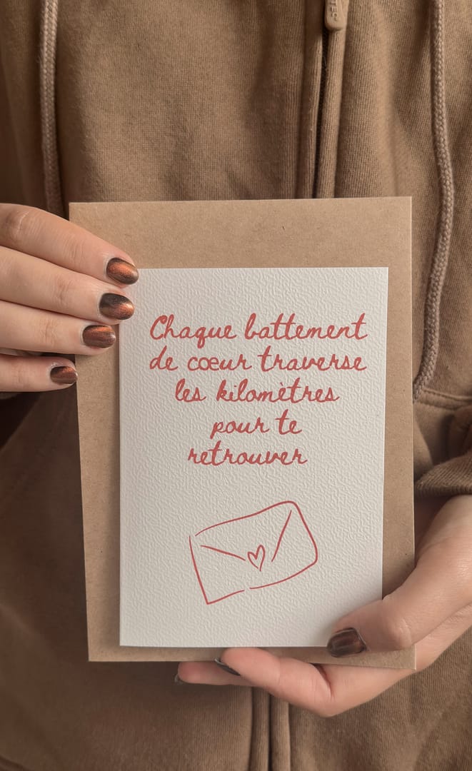 Carte - Lettre d