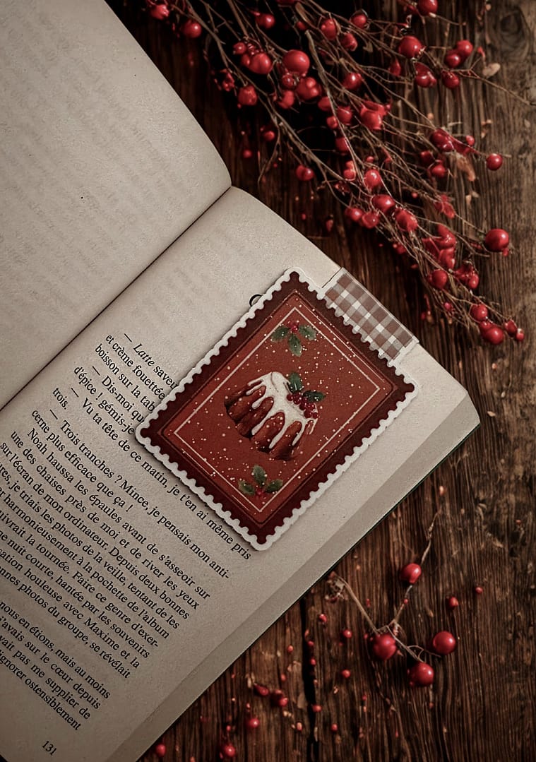 Marque-page Aimanté - Gourmandise de Nöel – Image 2