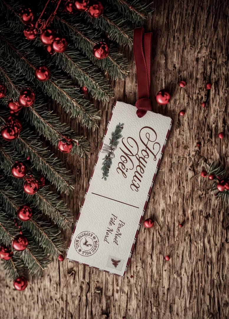 Marque-pages - Lettre au Père Noël – Image 1
