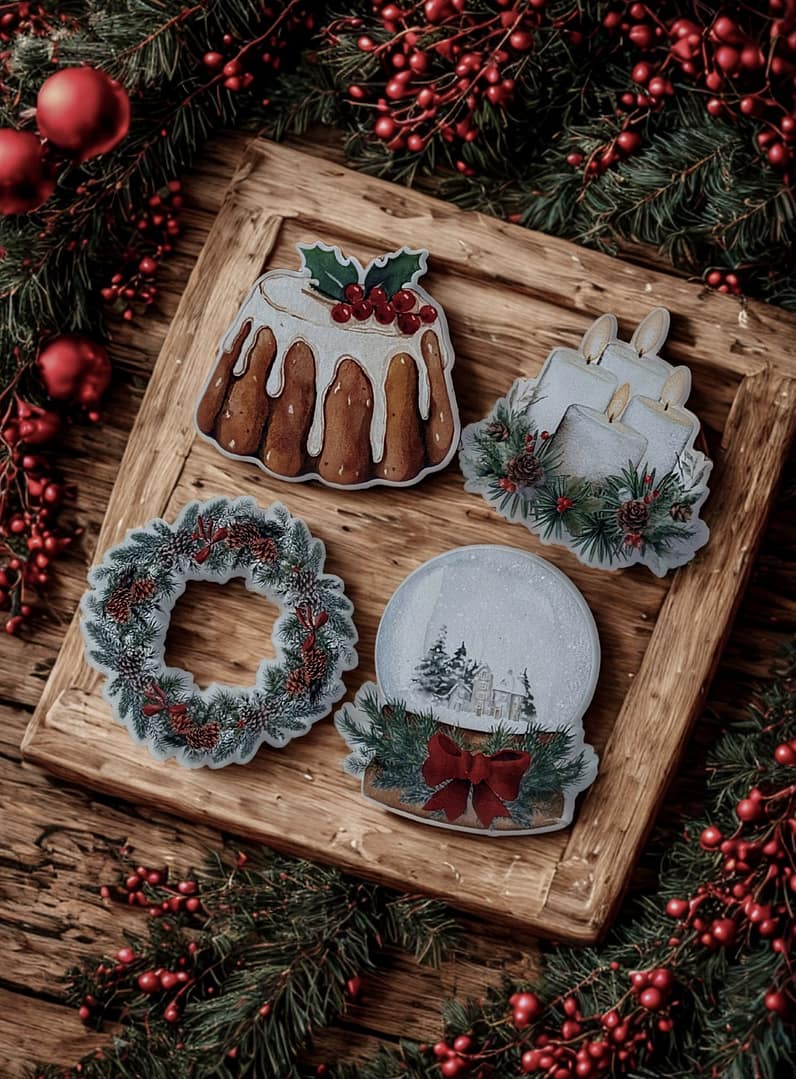 Magnet Noël - Boule à Neige – Image 3