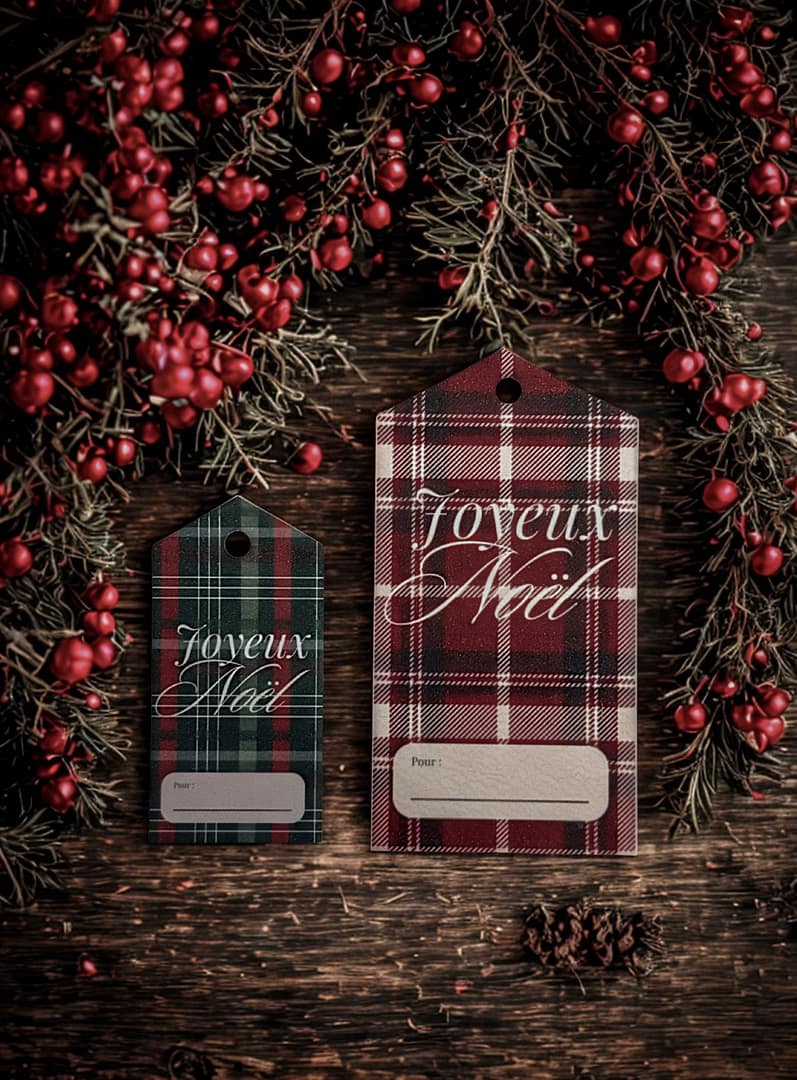 Étiquettes Cadeaux de Noël – Image 2