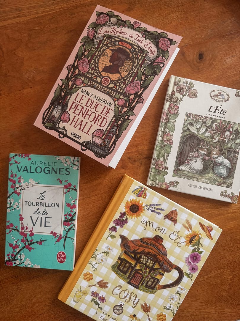 Quatre livres cosy à lire cet été: mes recommandations