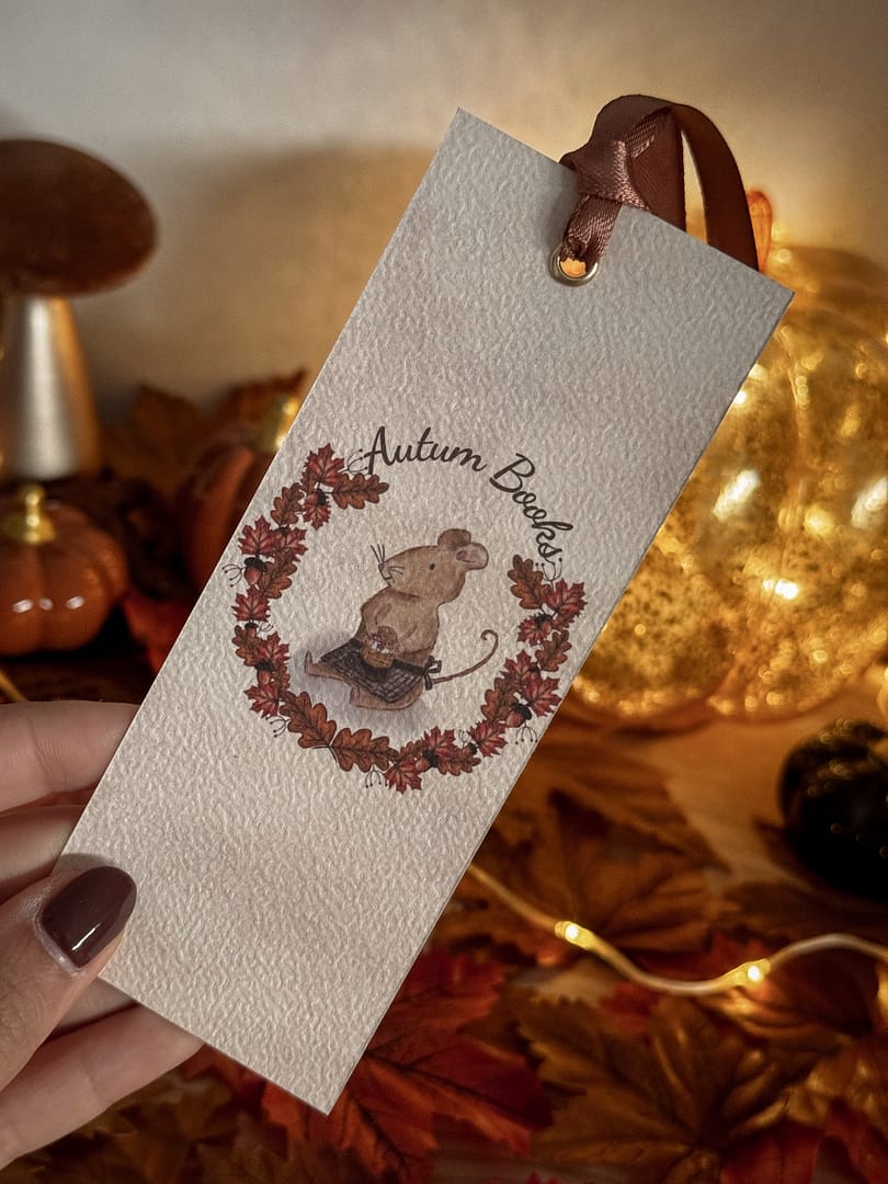 Marque page - Souris d’automne – Image 2