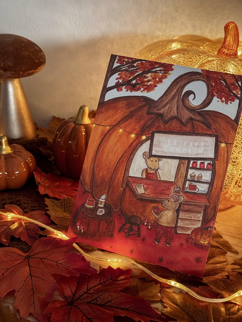 Affiche - Café d’automne – Image 1