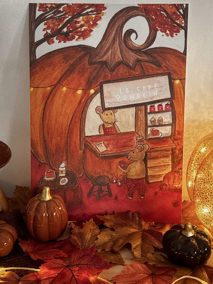 Affiche - Café d’automne – Image 3