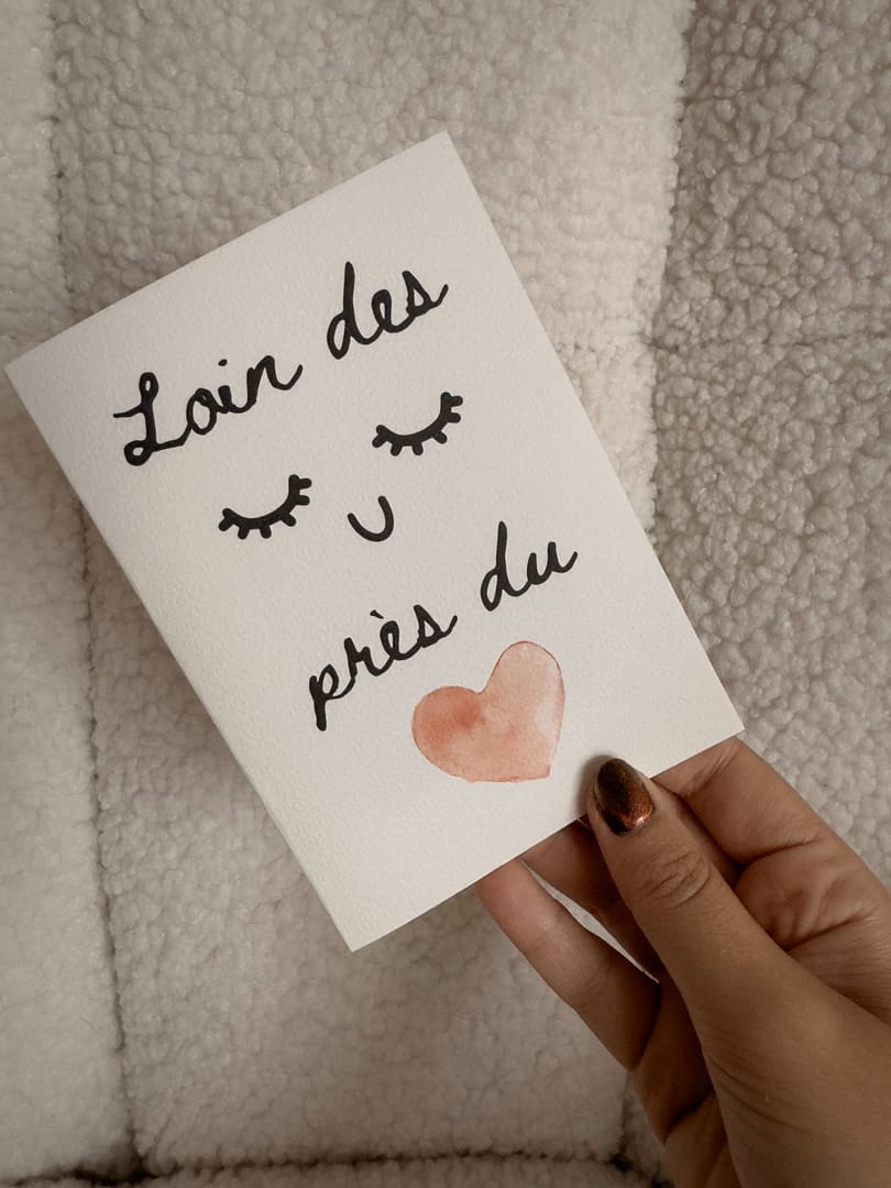 Carte - Loin des yeux près du cœur – Image 2