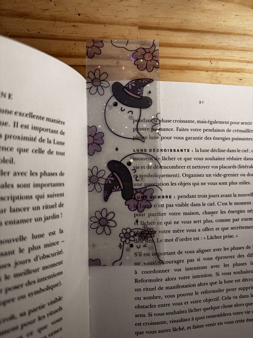 Marque-pages - Fantômes fleuris – Image 2